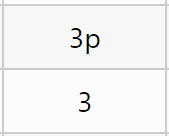 3 vs 3p